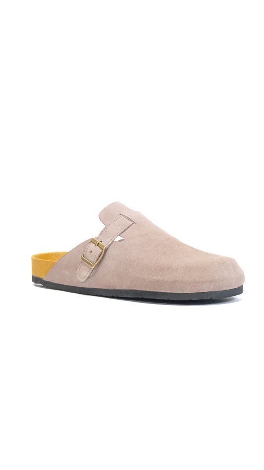 THY CLOGS IN TAUPE GRAY