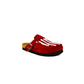 Skeleton Clogs in Red