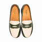 JADE LOAFERS - PYTHON SKIN IN EMERALD