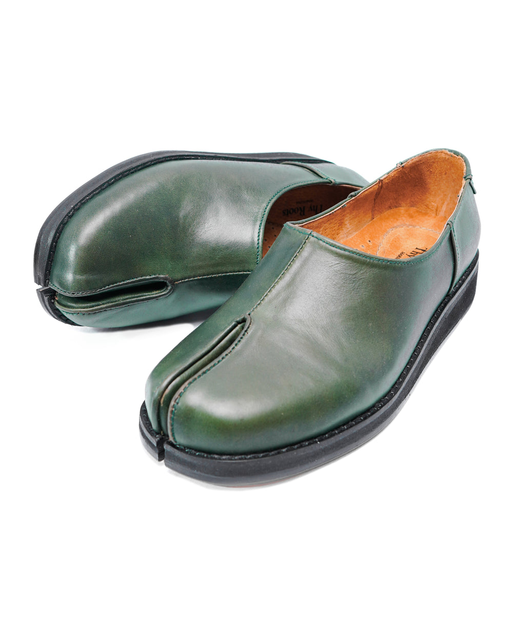 Cudi - Tabi Mules in Emerald